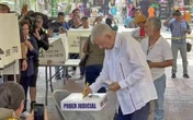Vota AMLO en Palenque: “¡Hemos cumplido!”   