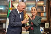 “México vivirá un momento extraordinario”, anticipa la Presidenta tras recibir a Infantino   