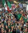 Aficionados se apropian de la fiesta mundialista   
