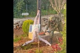 Indaga Tel Aviv caso de soldado que golpeó estatua de Jesucristo   