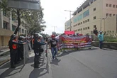 CNTE protesta   en Tv Azteca y otras televisoras; exige veracidad   