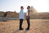 Canelo sostiene cara a cara con Mbilli frente  a las pirámides de Giza   