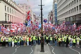 Marchas pro Palestina y de ultraderecha toman Londres   