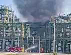 Pemex atiende incendio en Dos Bocas   