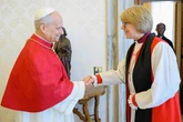 Recibe el Papa a Arzobispa de Iglesia Anglicana   