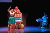 Montaje expone  el entorno de las mujeres mazahuas   