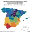 El corredor de las 'zonas azules' en España: Soria, La Rioja y Segovia tienen una longevidad tres veces más alta que Cádiz, Sevilla y Málaga