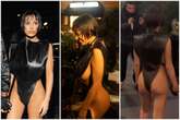 Sin ropa interior, medio desnuda en pleno invierno... La mujer de Kanye West vuelve a crear polémica con su look