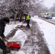 В Алматы перед 8 марта выпал снег