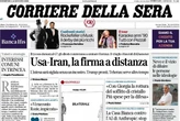 7 ore faLe prime pagine di oggiI negoziati per un accordo tra Iran e Stati Uniti, la prima assemblea di Futuro Nazionale e un possibile nuovo allenatore del Milan