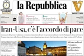 4 minuti faLe prime pagine di oggiL'accordo tra Iran e Stati Uniti, le dichiarazioni di Vannacci all'assemblea costituente del suo partito, e la prima vittoria di Hamilton con la Ferrari