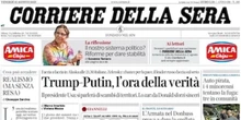 1 minuto faLe prime pagine di oggiL'incontro tra Trump e Putin, gli sviluppi dell'inchiesta sull'edilizia a Milano, e ancora il caso della donna investita a Milano da quattro ragazzini