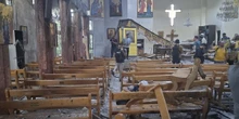 C’è stato un attacco suicida in una chiesa di Damasco, in Siria: ci sono morti e feriti