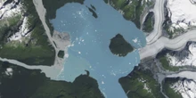 3 minuti faIn Alaska c’è una nuova isolaIl ritiro di un ghiacciaio ha portato un pezzo di terra a essere completamente circondato da un lago