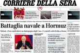 4 minuti faLe prime pagine di oggiI combattimenti nel golfo Persico, l'incontro fra Meloni e Rubio, e le nuove indagini sull'omicidio di Chiara Poggi a Garlasco
