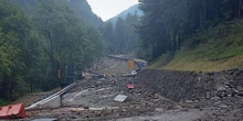 Cogne è di nuovo isolataA causa di due frane sulla strada regionale che porta al paese, che esattamente un anno fa era stata interrotta per quasi un mese