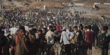 4 minuti faAlmeno 20 palestinesi sono stati uccisi nella calca attorno a un punto di distribuzione del cibo a Khan Yunis, nella Striscia di Gaza