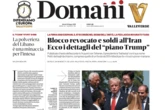 2 minuti faLe prime pagine di oggiSoprattutto l'accordo tra Stati Uniti e Iran, i funerali del cardinale Camillo Ruini e l'inizio dell'esame di maturità