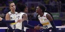 1 minuto faL’Italia femminile di pallavolo è in finale di Nations League, dopo aver vinto la 28esima partita di fila