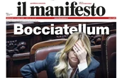 4 minuti faLe prime pagine di oggiLa sconfitta del governo alla Camera sulla legge elettorale, di nuovo Trump e lo stretto di Hormuz, e la vittoria della Spagna
