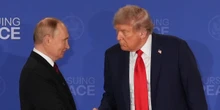 1 minuto faLa Casa Bianca dice che non è in programma un incontro a breve tra Donald Trump e Vladimir Putin