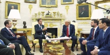 2 minuti faDonald Trump ha detto che manderà le «armi migliori» all’UcrainaLo farà attraverso la NATO, che dovrà pagarle: ha anche minacciato dazi indiretti alla Russia se non accetterà un cessate il fuoco entro 50 giorni