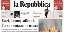 Le prime pagine di oggiI fondi stanziati dal governo per la sicurezza sul lavoro, il calo del PIL negli Stati Uniti per i dazi di Trump e poi ancora il conclave