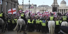 3 minuti faA Londra 110mila persone hanno partecipato a una manifestazione contro l’immigrazione