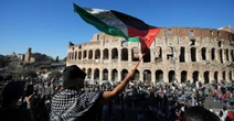 pochi secondi faLe foto della grande manifestazione per la Palestina a RomaÈ la terza mobilitazione nel giro di pochi giorni, ed è stata partecipatissima