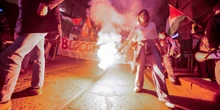 3 minuti faLe foto delle manifestazioni in Italia contro l’intercettazione della FlotillaIn diverse città sono stati organizzati cortei e manifestazioni piuttosto spontanee e partecipate