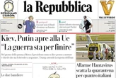 3 minuti faLe prime pagine di oggiLa guerra in Ucraina e quella in Iran, l'hantavirus, le indagini sul delitto di Garlasco 