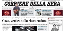 2 minuti faLe prime pagine di oggiLe trattative per la Striscia di Gaza, Diane Keaton e le elezioni regionali in Toscana