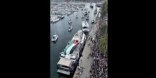 1 minuto faLe barche della Global Sumud Flotilla partite domenica da Barcellona sono tornate indietro a causa di una tempesta