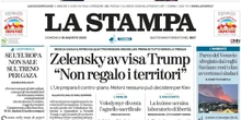 2 minuti faLe prime pagine di oggiLa risposta di Zelensky sull'incontro tra Trump e Putin e le reazioni internazionali al piano israeliano per l'occupazione di Gaza