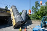 3 minuti faA Monaco di Baviera due treni merci si sono scontrati su un ponte, una persona è morta