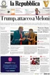 4 minuti faLe prime pagine di oggiLo scontro tra Donald Trump e Giorgia Meloni, il cessate il fuoco tra Israele e Hezbollah, la morte dell'ex calciatore Igor Protti