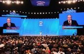 4 minuti faIl partito “di” Vladimir Putin, e non più solo “per” Vladimir PutinPer oltre un decennio il presidente russo ha tenuto le distanze da Russia Unita: la guerra in Ucraina sta cambiando le cose