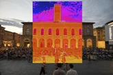 pochi secondi faLe temperature di Bologna, fotografateMichele Lapini e la sua fotocamera termica mostrano quanto caldo fa davvero in certi ambienti, che sia un cantiere sotto al sole o una casa senza aria condizionata