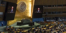 1 minuto faUna dichiarazione sulla Palestina con molte prime volteÈ stata firmata all'ONU da vari paesi europei e arabi, e parla di riconoscimento dello stato palestinese, disarmo di Hamas e altro