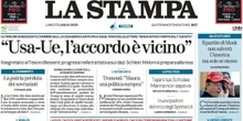 2 minuti faLe prime pagine di oggiLa trattativa sui dazi, le piogge nel Nord Italia, i negoziati per una tregua a Gaza, e il partito di Musk