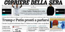 Le prime pagine di oggiLa trattativa per una tregua fra Russia e Ucraina, la difesa comune europea, e la prima foto del Papa ricoverato