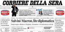3 minuti faLe prime pagine di oggiLa lite tra Salvini e Macron, Piantedosi su CasaPound e i primi risultati in Serie A