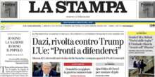 Le prime pagine di oggiI dazi di Trump contro Canada, Messico e Cina, le critiche al ritorno in Italia dei migranti portati in Albania, e le proteste in Serbia