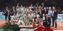 Il Trentino Volley ha vinto lo Scudetto maschile di pallavolo