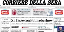 5 minuti faLe prime pagine di oggiL'incontro fra Xi Jinping e Putin, la morte di Emilio Fede, e gli US Open di tennis