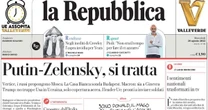 1 minuto faLe prime pagine di oggiLe trattative sulla guerra in Ucraina, il ritiro di Jannik Sinner dalla finale di Cincinnati e tante notizie diverse sui quotidiani locali