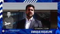 sigue la primera entrevista en directo a Enrique Riquelme, con Juanma Castaño