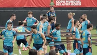 España sigue preparando el partido contra Uruguay con Víctor Muñoz al margen