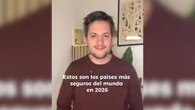 Javier Zori, periodista de viajes: "Es el país más seguro para viajar en 2026 según el Índice Global de Paz por los bajos índices de inseguridad"