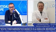 El doctor Cota: "El descanso tras la radiofrecuencia nunca suele ser menos de 4 días"